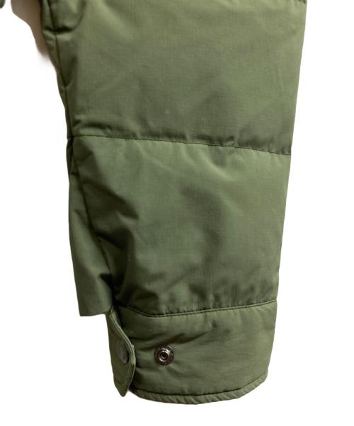 maison kitsune（メゾンキツネ）maison kitsune (メゾンキツネ) GOLDWIN (ゴールドウイン) ダウンシャツジャケット グリーン サイズ:Mの古着・服飾アイテム