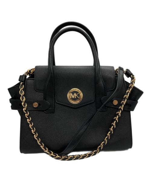 MICHAEL KORS（マイケル・コース）MICHAEL KORS (マイケル・コース) 3WAYカルメンバッグ ブラックの古着・服飾アイテム