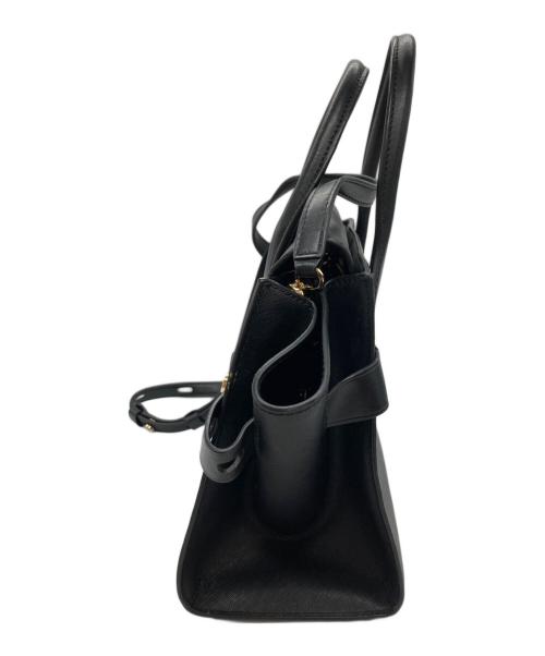 MICHAEL KORS（マイケル・コース）MICHAEL KORS (マイケル・コース) 3WAYカルメンバッグ ブラックの古着・服飾アイテム