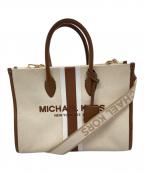 MICHAEL KORSマイケル・コース）の古着「MIRELLA EW 2WAYトートバッグ」｜ベージュ