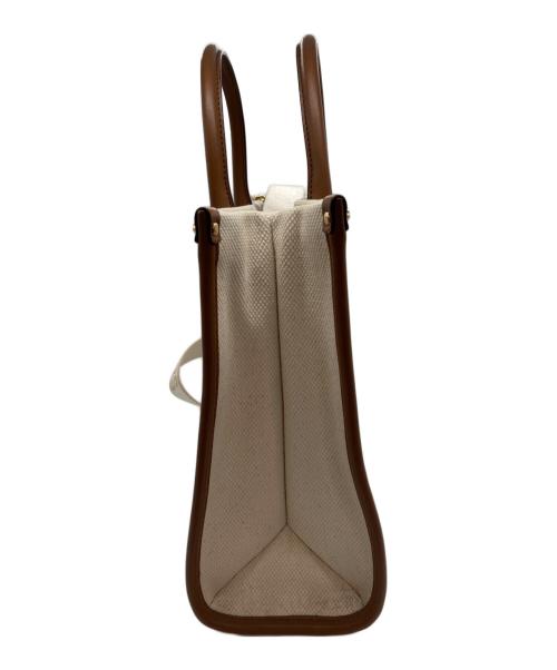 MICHAEL KORS（マイケル・コース）MICHAEL KORS (マイケル・コース) MIRELLA EW 2WAYトートバッグ ベージュの古着・服飾アイテム