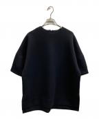 Whim Gazetteウィムガゼット）の古着「半袖ダンボールプルオーバー/Whim GazetteTシャツ」｜ブラック
