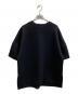 Whim Gazette（ウィムガゼット）の古着「半袖ダンボールプルオーバー/Whim GazetteTシャツ」｜ブラック