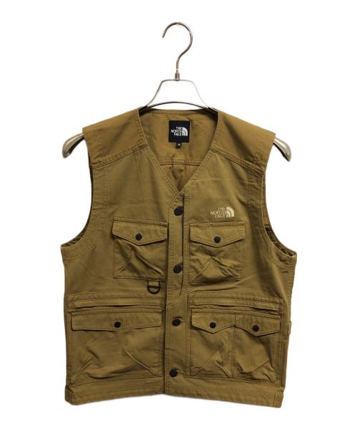 THE NORTH FACE（ザ ノース フェイス）THE NORTH FACE (ザ ノース フェイス) FIREFLY CAMP VEST ベージュ サイズ:Mの古着・服飾アイテム
