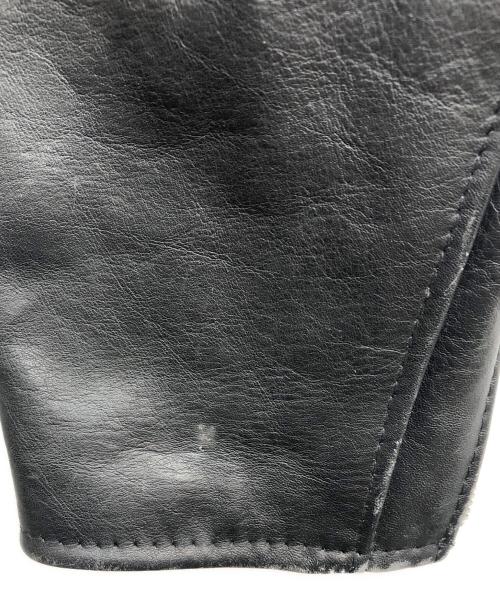 Schott（ショット）Schott (ショット) ダブルライダースジャケット ブラック サイズ:34の古着・服飾アイテム