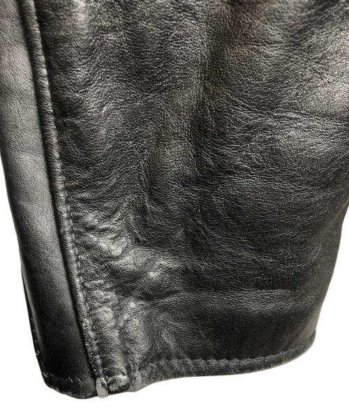 Schott（ショット）Schott (ショット) ダブルライダースジャケット ブラック サイズ:34の古着・服飾アイテム