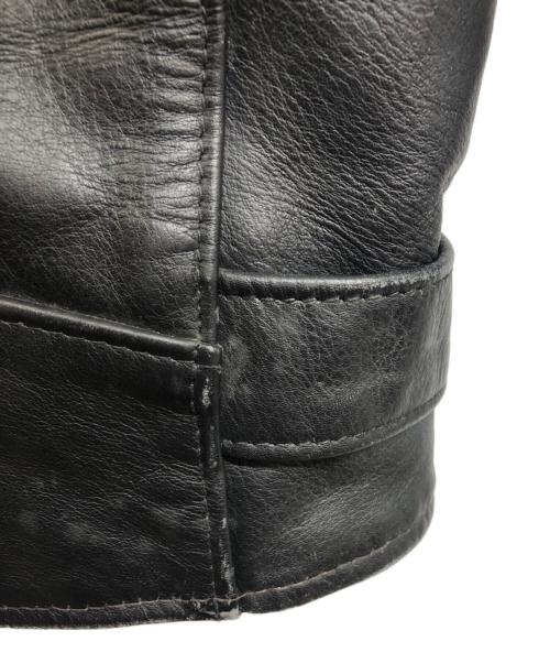 Schott（ショット）Schott (ショット) ダブルライダースジャケット ブラック サイズ:34の古着・服飾アイテム