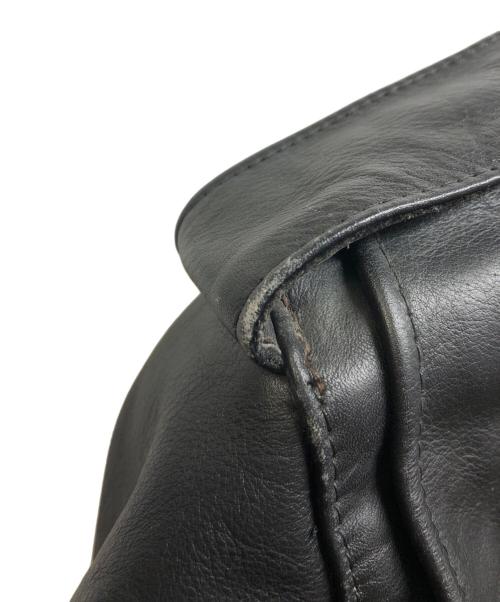 Schott（ショット）Schott (ショット) ダブルライダースジャケット ブラック サイズ:34の古着・服飾アイテム