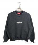 SUPREMEシュプリーム）の古着「Washed Box Logo Crewneck」｜ブラック