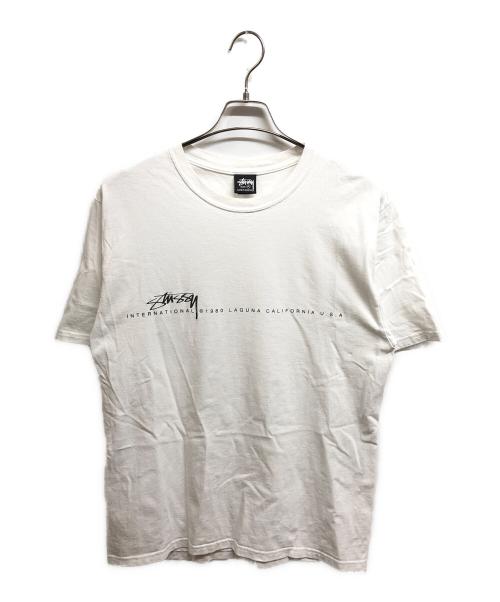 stussy（ステューシー）stussy (ステューシー) Smooth 80 Tee ホワイト サイズ:Mの古着・服飾アイテム