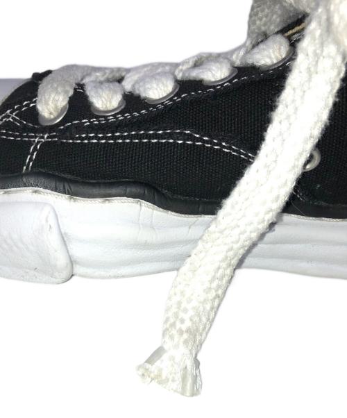 Maison MIHARA YASUHIRO（メゾン ミハラ ヤスヒロ）Maison MIHARA YASUHIRO (メゾン ミハラ ヤスヒロ) PETERSON OG Sole CANVAS LOW ブラック サイズ:41の古着・服飾アイテム