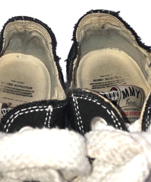 Maison MIHARA YASUHIRO（メゾン ミハラ ヤスヒロ）Maison MIHARA YASUHIRO (メゾン ミハラ ヤスヒロ) PETERSON OG Sole CANVAS LOW ブラック サイズ:41の古着・服飾アイテム