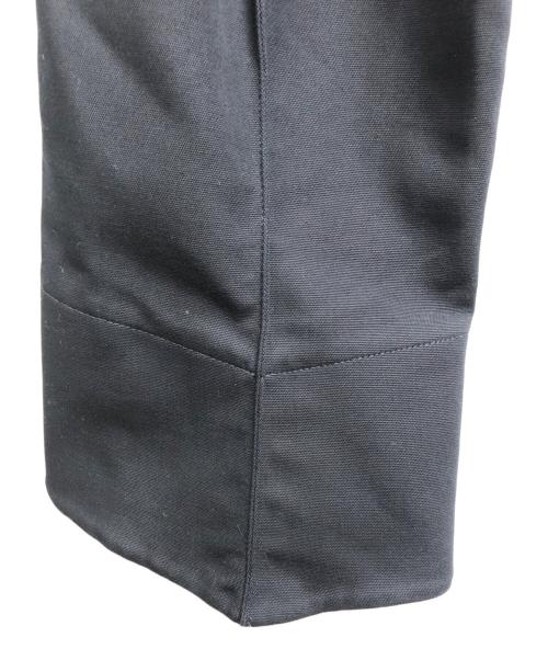 BOTTEGA VENETA（ボッテガベネタ）BOTTEGA VENETA (ボッテガベネタ) カーブシェイプコットンパンツ ネイビー サイズ:40の古着・服飾アイテム