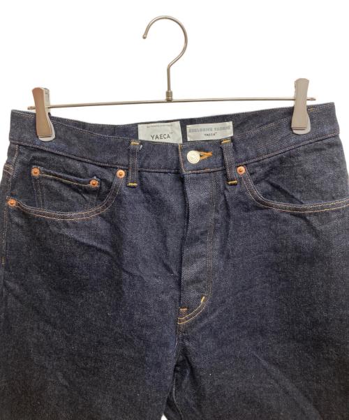YAECA（ヤエカ）YAECA (ヤエカ) 10-14W DENIM PANTS WIDE TAPERED インディゴ サイズ:31の古着・服飾アイテム