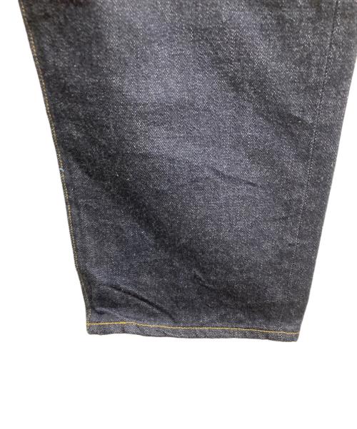YAECA（ヤエカ）YAECA (ヤエカ) 10-14W DENIM PANTS WIDE TAPERED インディゴ サイズ:31の古着・服飾アイテム