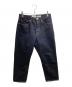 YAECA（ヤエカ）の古着「10-14W DENIM PANTS WIDE TAPERED」｜インディゴ