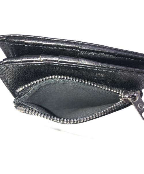 Maison Margiela（メゾンマルジェラ）Maison Margiela (メゾンマルジェラ) 2つ折り財布 ブラックの古着・服飾アイテム