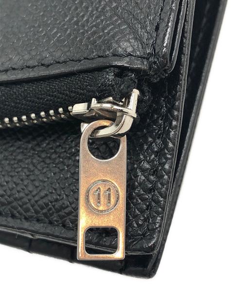 Maison Margiela（メゾンマルジェラ）Maison Margiela (メゾンマルジェラ) 2つ折り財布 ブラックの古着・服飾アイテム