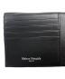 中古・古着 Maison Margiela (メゾンマルジェラ) 2つ折り財布 ブラック：18000円