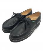 PARABOOTパラブーツ）の古着「チロリアンシューズ」｜ブラック