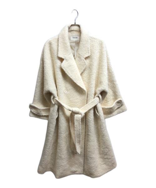 THE TOE（ザ・トゥー）THE TOE (ザ・トゥー) PT COLOR LONG COAT アイボリー サイズ:M 未使用品の古着・服飾アイテム