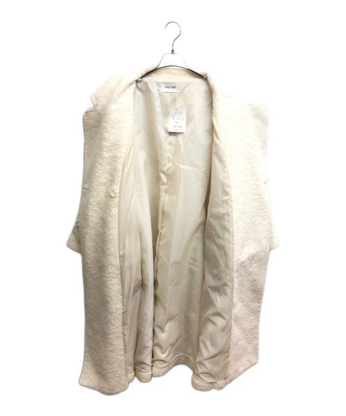THE TOE（ザ・トゥー）THE TOE (ザ・トゥー) PT COLOR LONG COAT アイボリー サイズ:M 未使用品の古着・服飾アイテム