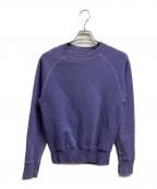 REAL Mcqueenリアルマックイーン）の古着「ラグランスウェット」｜ネイビー