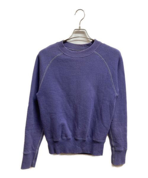 REAL Mcqueen（リアルマックイーン）REAL Mcqueen (リアルマックイーン) ラグランスウェット ネイビー サイズ:36の古着・服飾アイテム