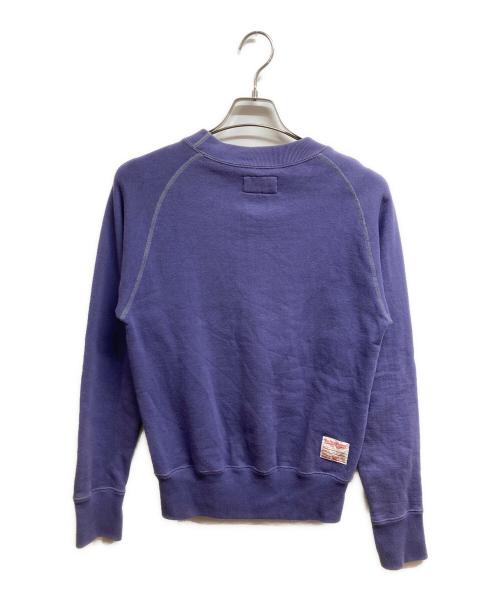 REAL Mcqueen（リアルマックイーン）REAL Mcqueen (リアルマックイーン) ラグランスウェット ネイビー サイズ:36の古着・服飾アイテム