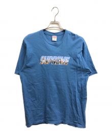 SUPREME（シュプリーム）の古着「23FW Gotham Tee」｜ブルー