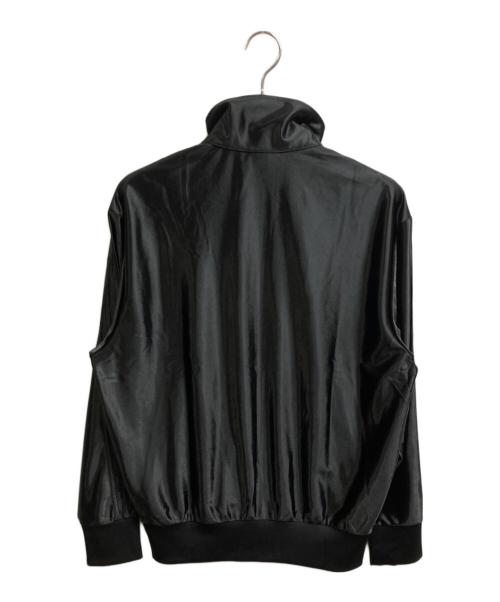 adidas（アディダス）adidas (アディダス) メタリック トラックジャケット ブラック サイズ:Mの古着・服飾アイテム