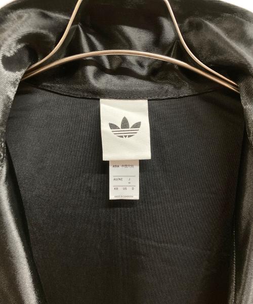 adidas（アディダス）adidas (アディダス) メタリック トラックジャケット ブラック サイズ:Mの古着・服飾アイテム