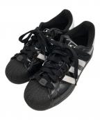adidasアディダス）の古着「SUPERSTAR II ローカットスニーカー」｜ブラック