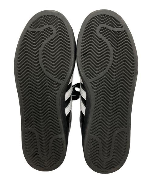 adidas（アディダス）adidas (アディダス) SUPERSTAR II ローカットスニーカー ブラック サイズ:UK8　1/2の古着・服飾アイテム
