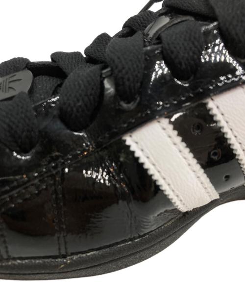 adidas（アディダス）adidas (アディダス) SUPERSTAR II ローカットスニーカー ブラック サイズ:UK8　1/2の古着・服飾アイテム