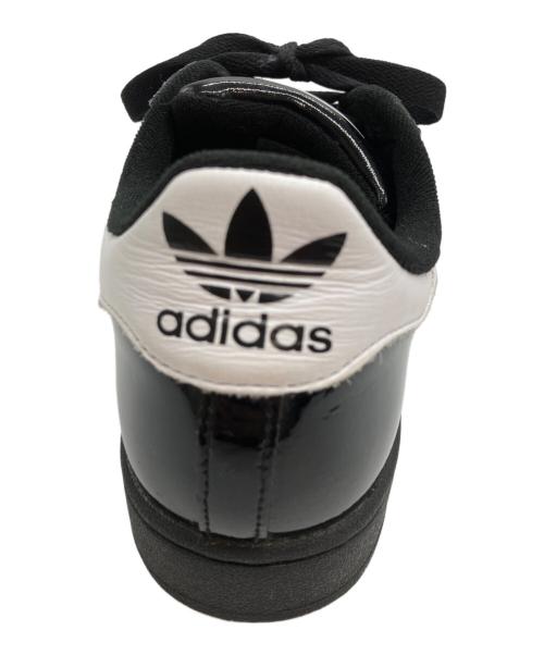 adidas（アディダス）adidas (アディダス) SUPERSTAR II ローカットスニーカー ブラック サイズ:UK8　1/2の古着・服飾アイテム