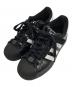adidas（アディダス）の古着「SUPERSTAR II ローカットスニーカー」｜ブラック