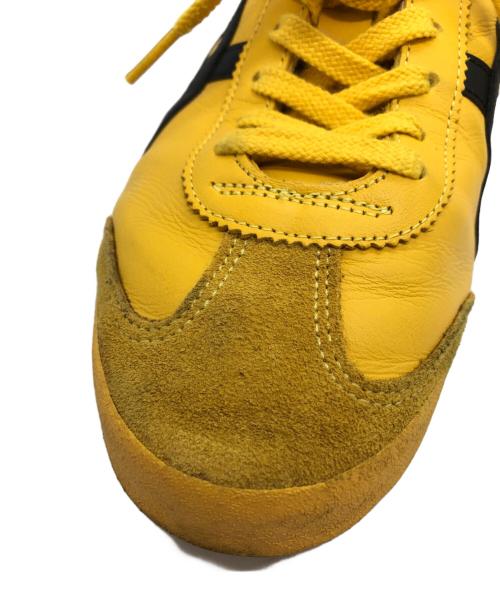 Onitsuka Tiger（オニツカタイガー）Onitsuka Tiger (オニツカタイガー) MEXICO 66 ローカットスニーカー イエロー サイズ:UK8　1/2の古着・服飾アイテム