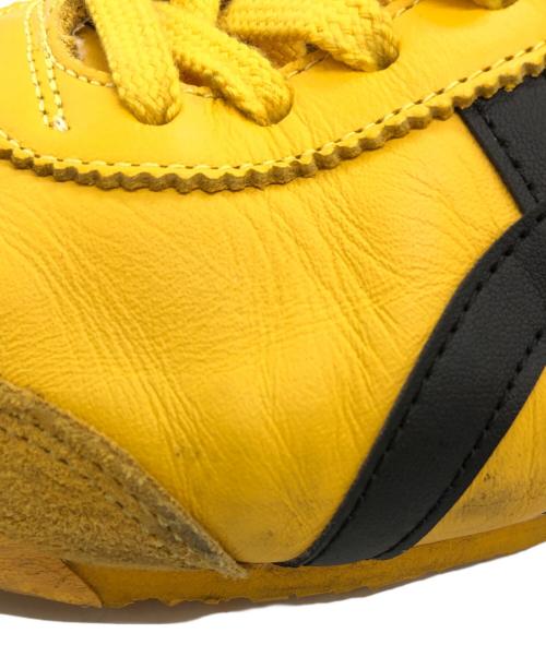 Onitsuka Tiger（オニツカタイガー）Onitsuka Tiger (オニツカタイガー) MEXICO 66 ローカットスニーカー イエロー サイズ:UK8　1/2の古着・服飾アイテム