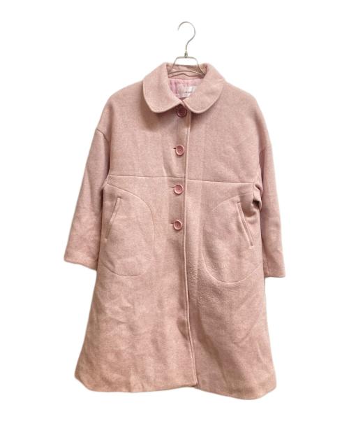 UNMINOU（アンミヌ）UNMINOU (アンミヌ) ロングコート ピンク サイズ:FREEの古着・服飾アイテム