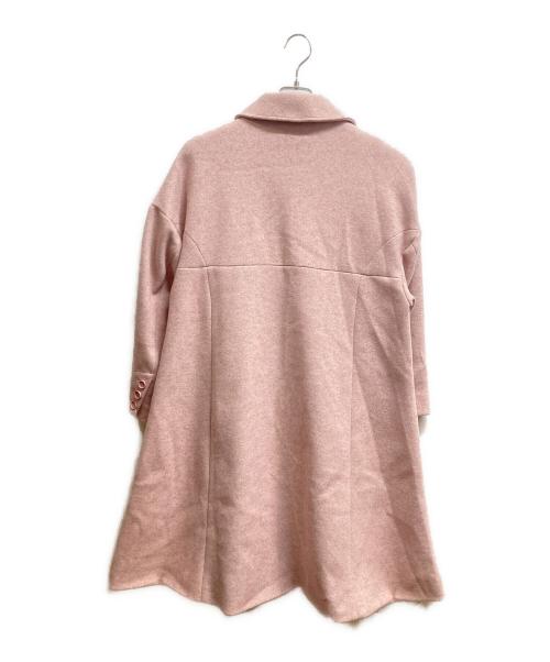 UNMINOU（アンミヌ）UNMINOU (アンミヌ) ロングコート ピンク サイズ:FREEの古着・服飾アイテム
