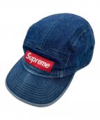 SUPREMEシュプリーム）の古着「キャップ」｜インディゴ