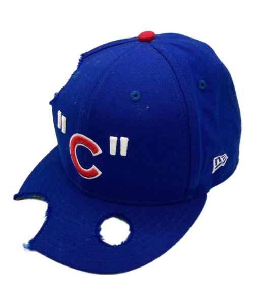 OFFWHITE（オフホワイト）OFFWHITE (オフホワイト) New Era (ニューエラ) MLB CHICAGO CUBS CAP ブルーの古着・服飾アイテム