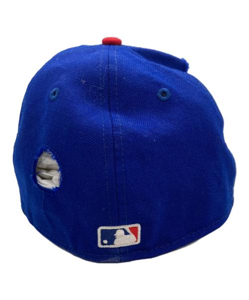 OFFWHITE（オフホワイト）OFFWHITE (オフホワイト) New Era (ニューエラ) MLB CHICAGO CUBS CAP ブルーの古着・服飾アイテム