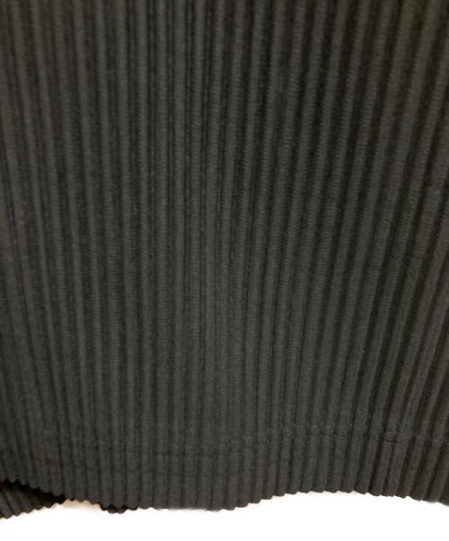 HOMME PLISSE ISSEY MIYAKE（オム プリッセ イッセイ ミヤケ）HOMME PLISSE ISSEY MIYAKE (オム プリッセ イッセイ ミヤケ) 半纏ジャケット/法被ジャケット ブラック サイズ:ーの古着・服飾アイテム
