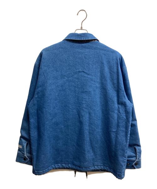 felkod（フィルコッド）felkod (フィルコッド) デニムコーチジャケット インディゴ サイズ:Lの古着・服飾アイテム
