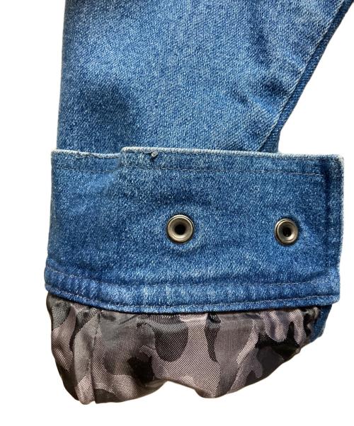 felkod（フィルコッド）felkod (フィルコッド) デニムコーチジャケット インディゴ サイズ:Lの古着・服飾アイテム