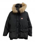 DANTONダントン）の古着「ファー付ダウンコート」｜ブラック