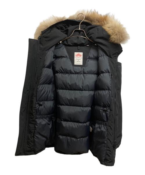 DANTON（ダントン）DANTON (ダントン) ファー付ダウンコート ブラック サイズ:42の古着・服飾アイテム