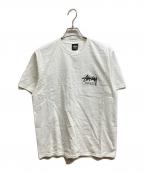 stussyステューシー）の古着「STOCK HONOLULU TEE」｜ネイビー